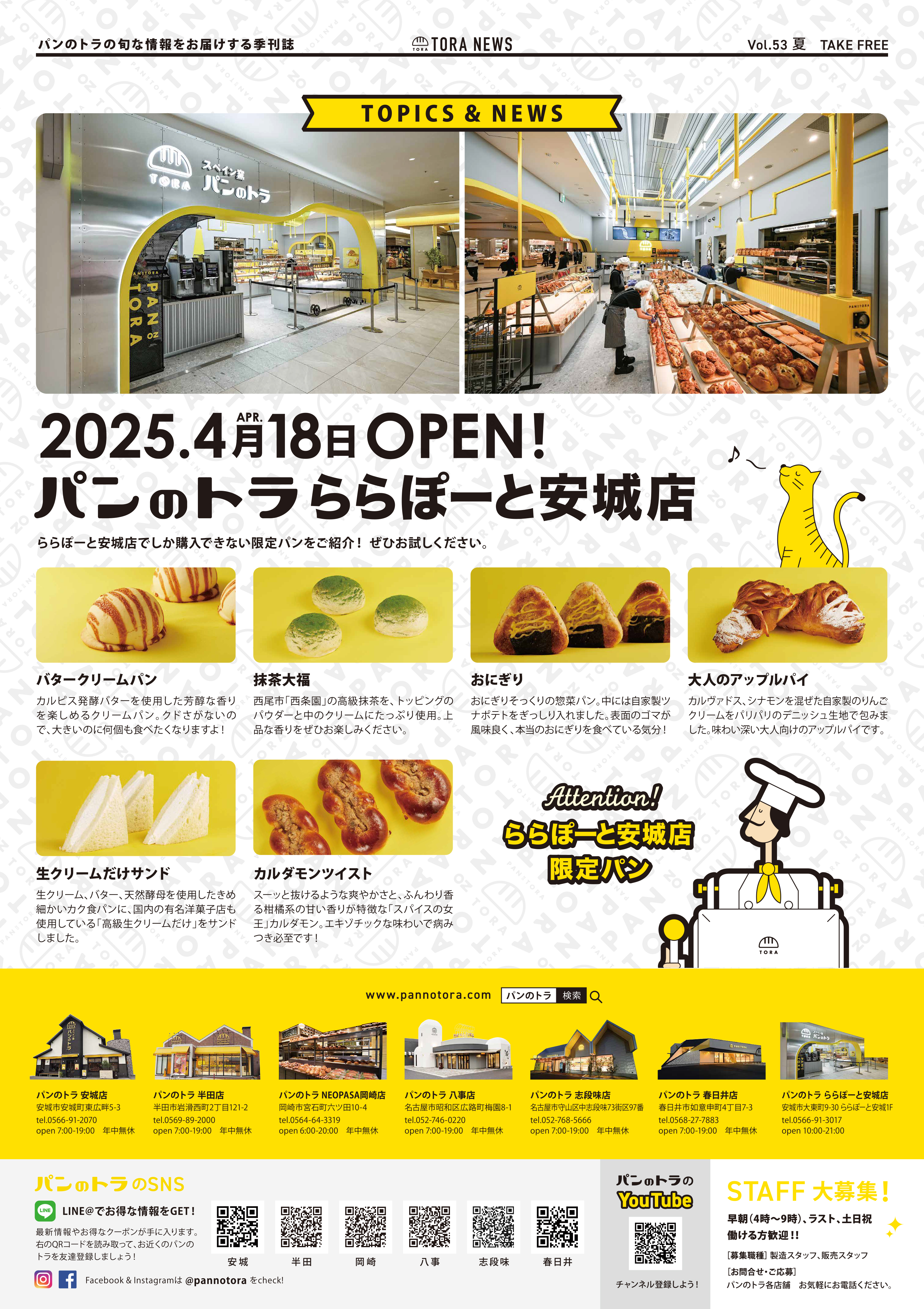 TORA NEWS最新号〈裏〉